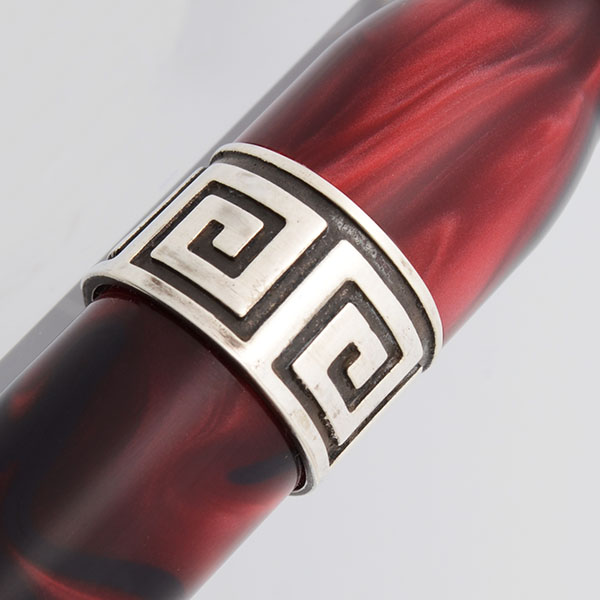 Curtis Australia Fountain Pen Classic Elegance, "Scarlet Silk" Red